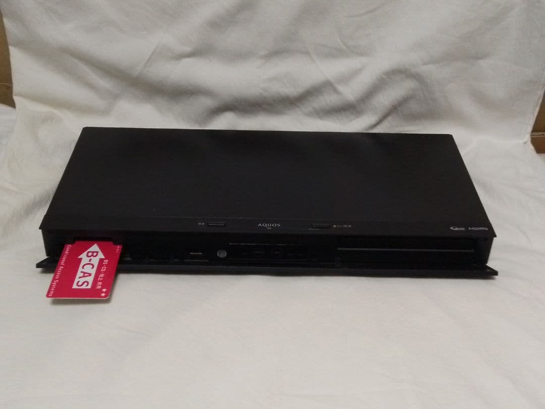 即発送!使用頻度少の完動美品！アクオス2B-C10DW1ブルーレイレコーダー