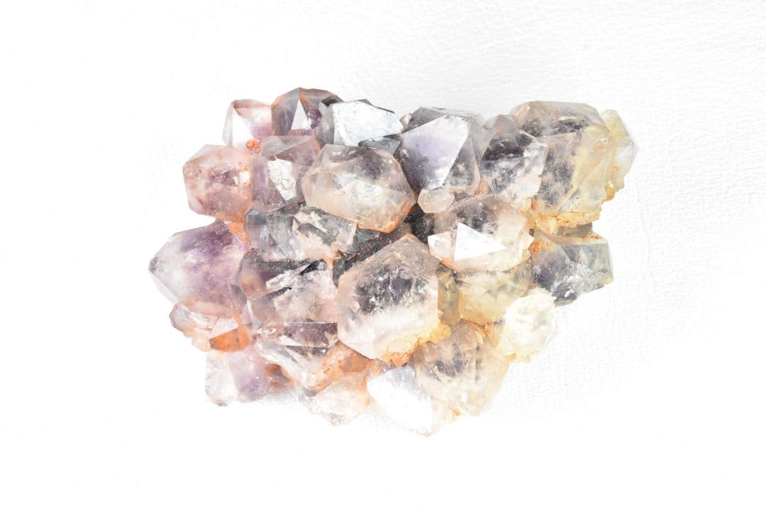 ザンビア産 ホワイトキャップアメジストクラスター