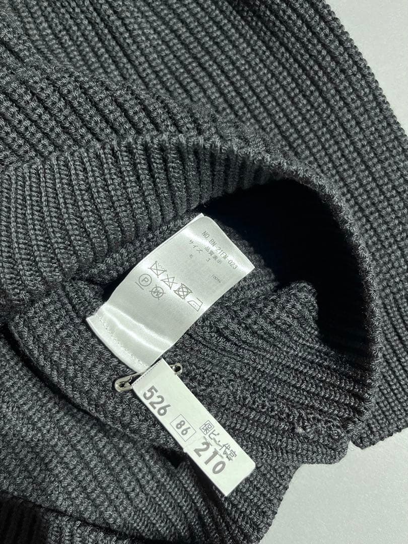 BATONER SIGNATURE CREW NECK サイズ3 ブラック