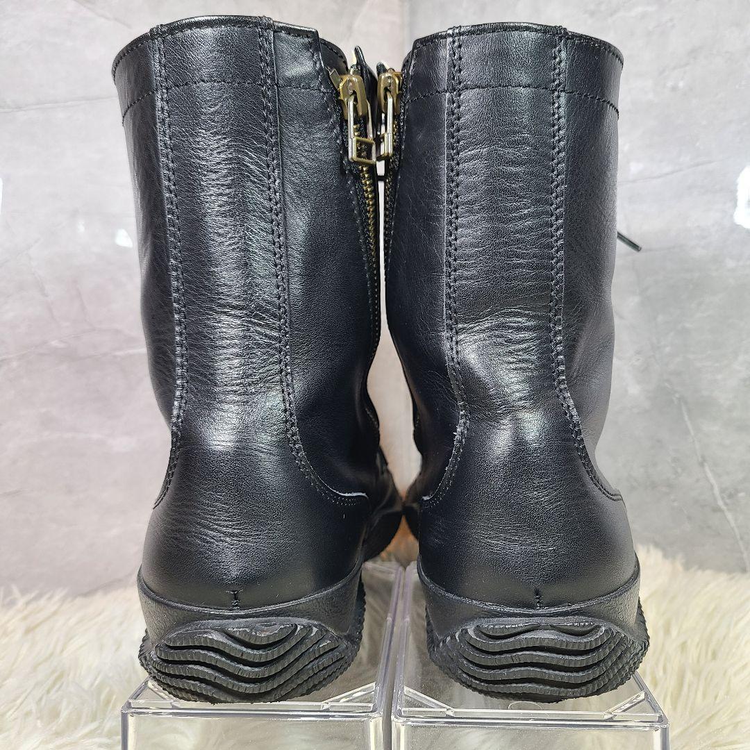 L【SPINGLE MOVE】レースアップブーツ　サイドジップ　SPM-419