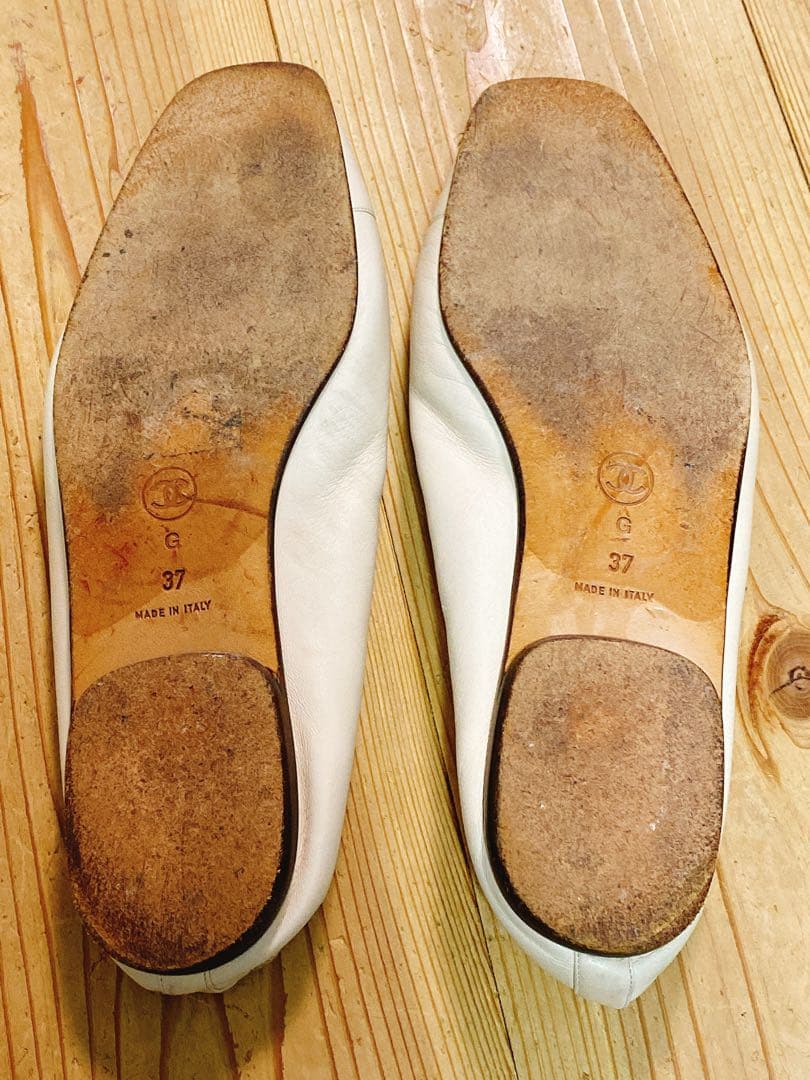 CHANEL シャネル　フラットシューズ　バレーシューズ　ヴィンテージ レア
