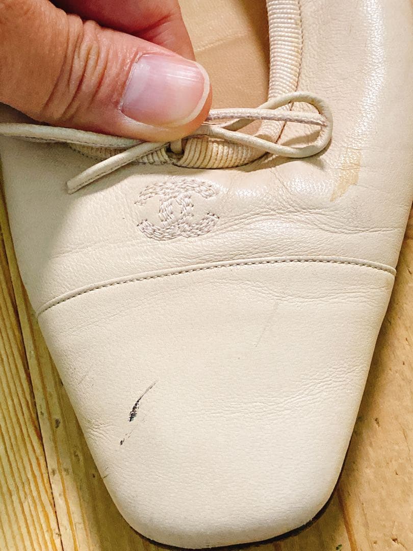 CHANEL シャネル　フラットシューズ　バレーシューズ　ヴィンテージ レア