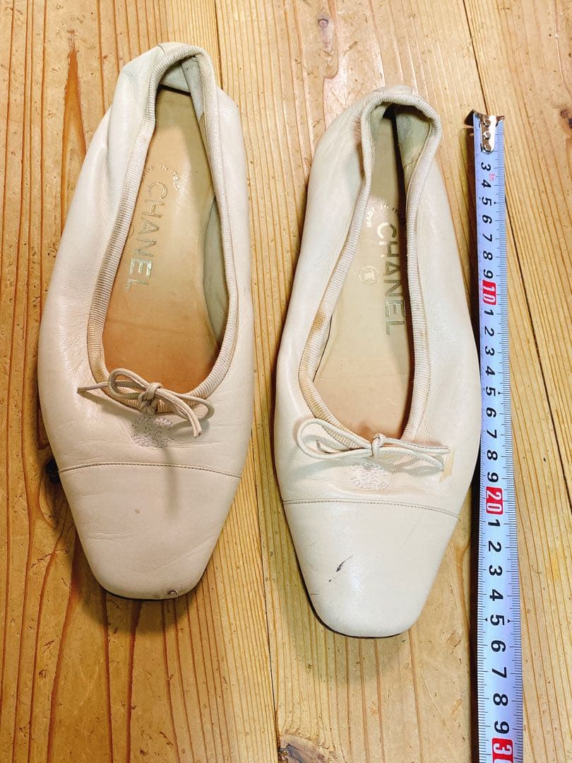 CHANEL シャネル　フラットシューズ　バレーシューズ　ヴィンテージ レア