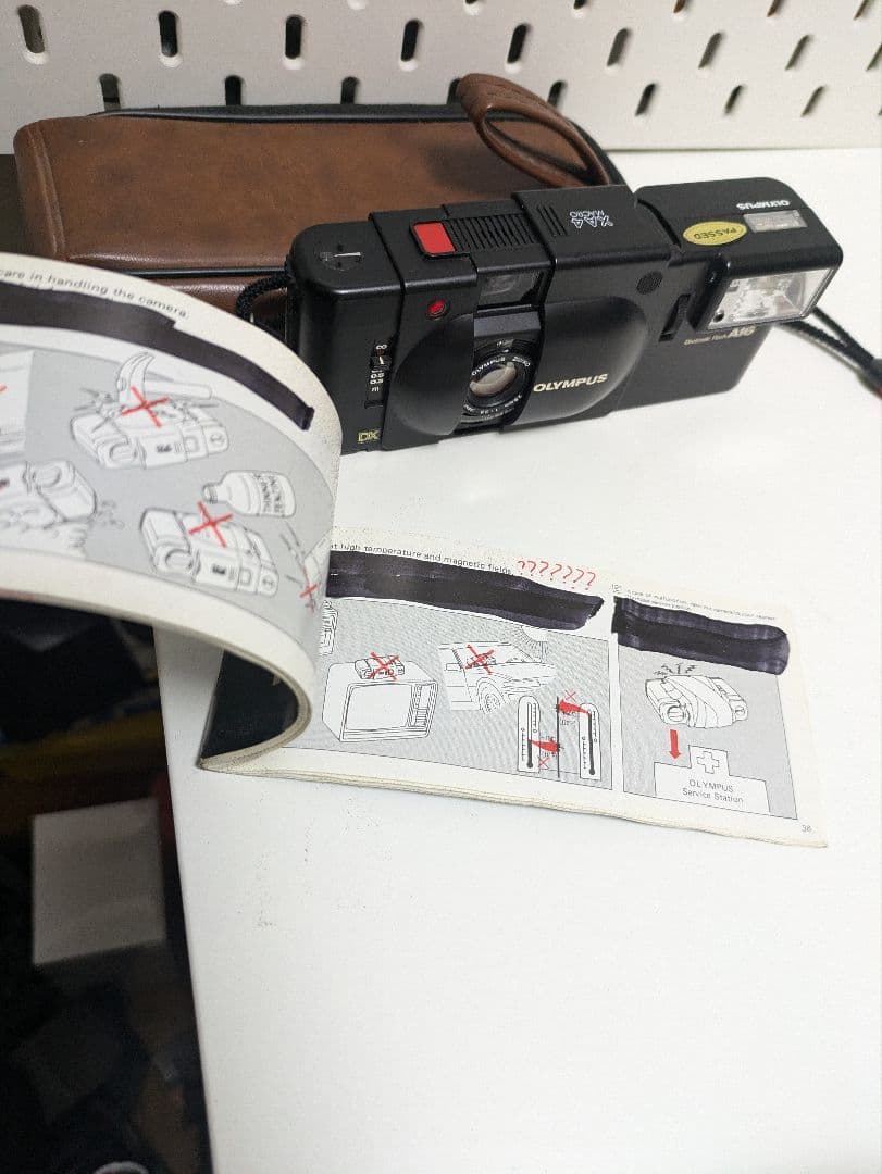 動作確認 Olympus XA4 MACRO A16オリンパス コンパクトカメラ