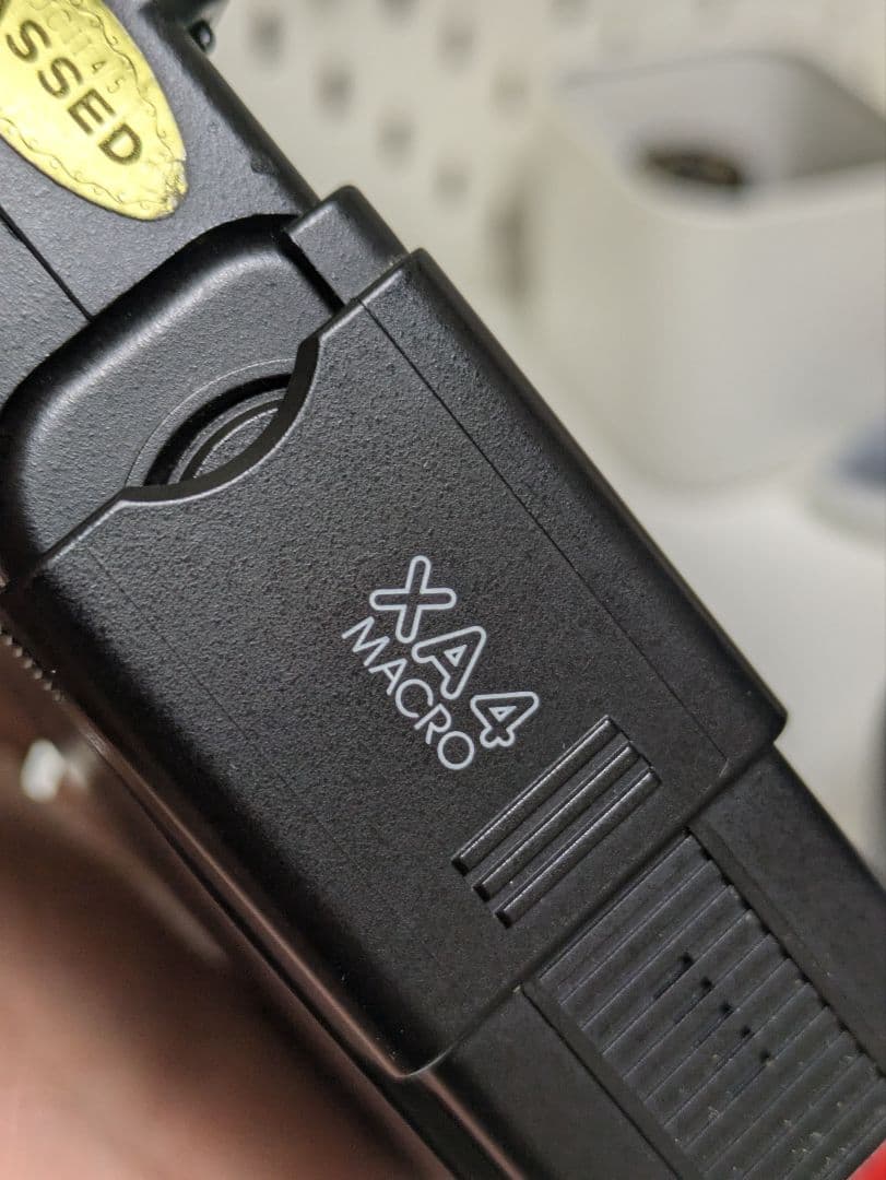 動作確認 Olympus XA4 MACRO A16オリンパス コンパクトカメラ