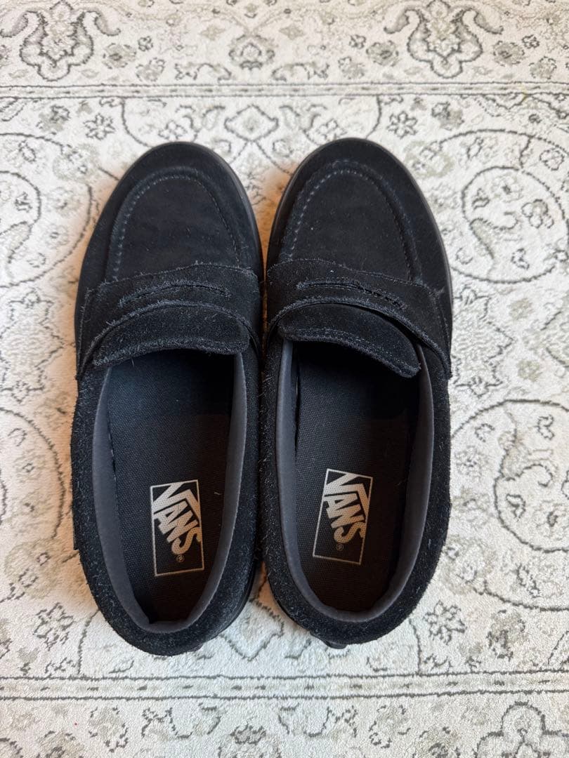 VANS 黒 ローファー