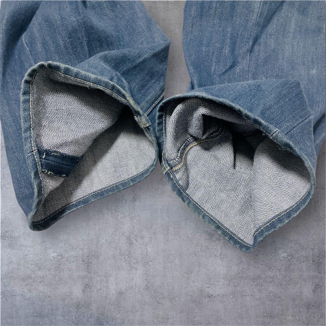 リーバイス　エンジニアード　ルーズ　W31 シンチバック　立体裁断　ブルー