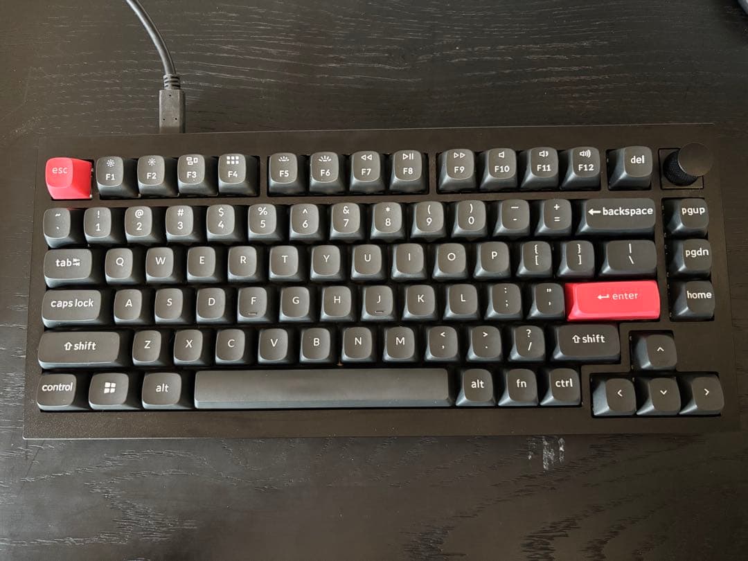 Keychron Q1 Max 英語配列 バナナ軸