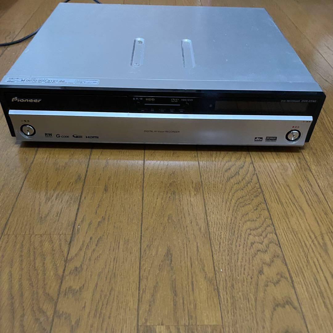 Pioneer DVDレコーダー DVR-DT90