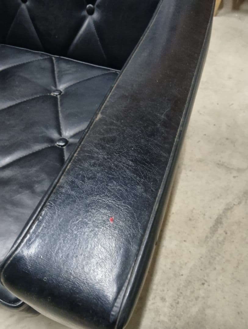 希少！ビンテージ カリモク60 ロビーチェア1シータースタンダードブラック