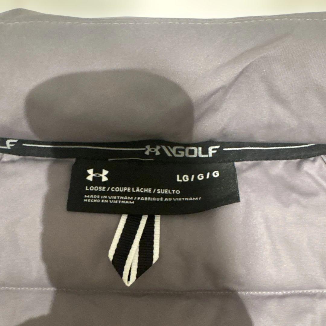 アンダーアーマー　ゴルフ　ウーブンアウター ダウン　ハイブリッド　メンズ