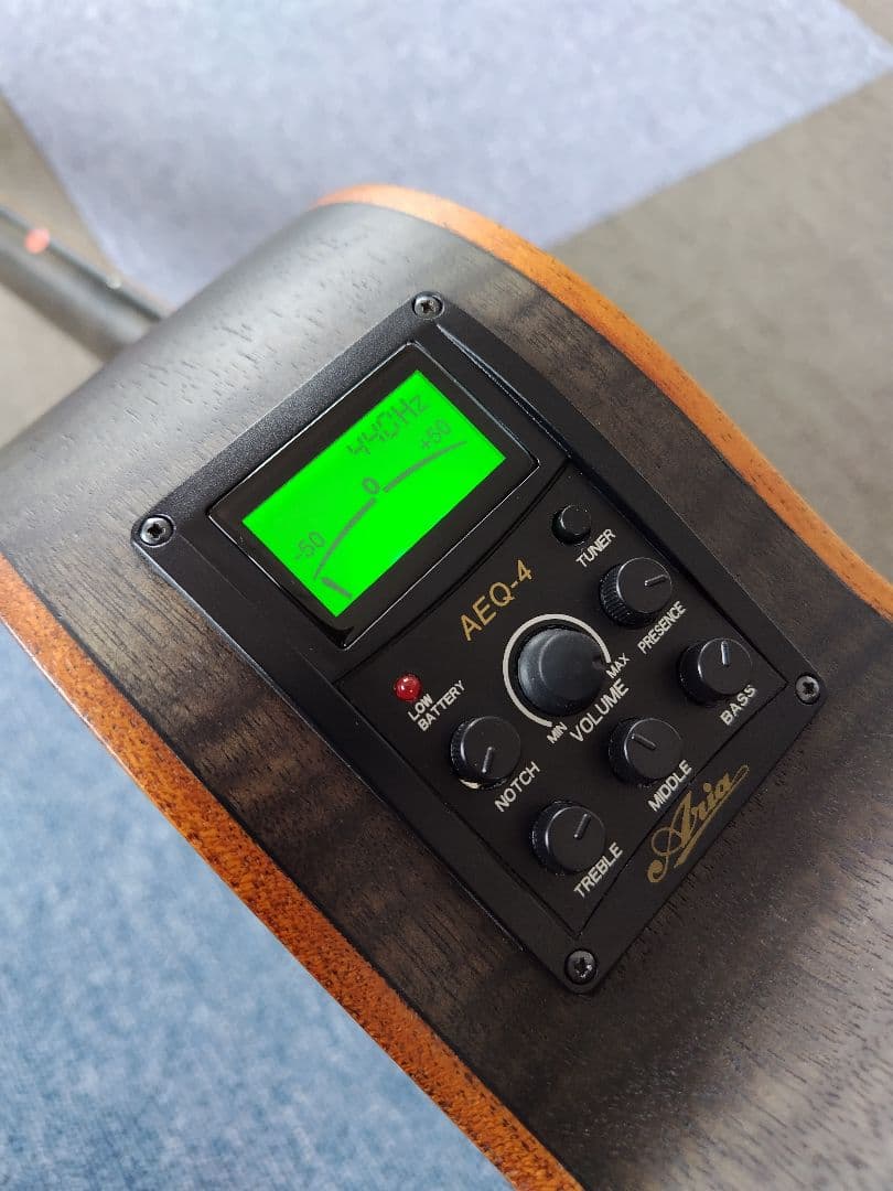 「順次値下げ」少使用(美品)アリア「Fホールエレアコ」ギター