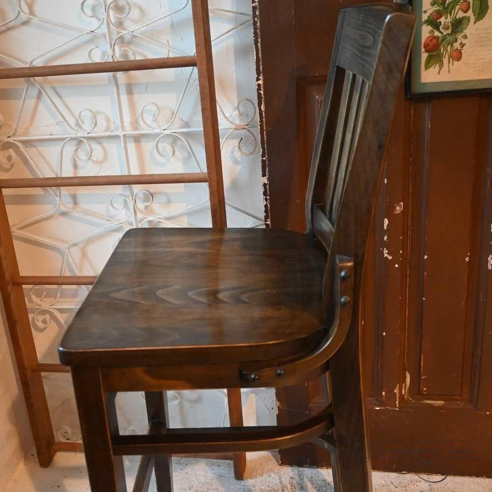 IFU-413-2 英国ヴィンテージ カウンターチェア ハイチェア BARチェア