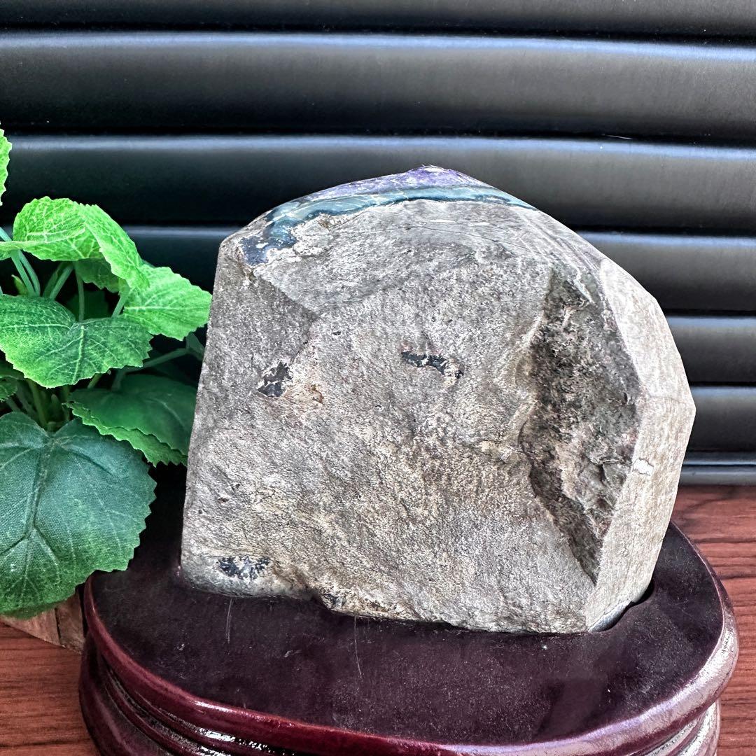 濃紫の煌めきウルグアイ産☆キラキラ☆アメジストクラスターパワーストーンA1122