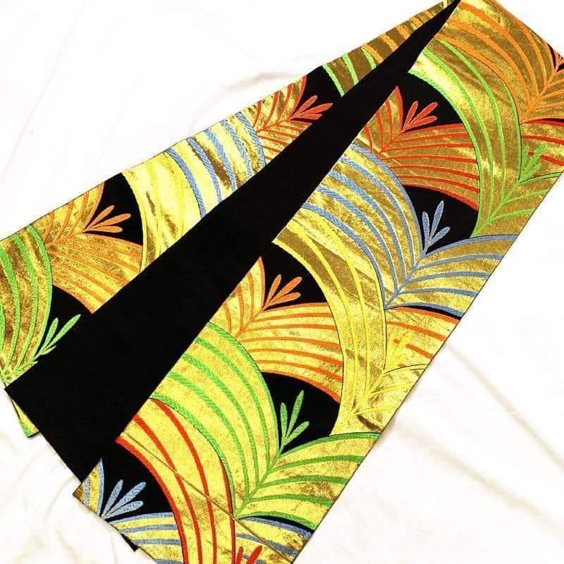 0ag57◆逸品！川島織物 祝着 松文 七五三 七歳 ハーフ成人式 全通袋帯