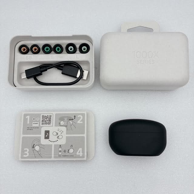 【極美品】SONY WF-1000XM5 純正 充電ケース ブラック