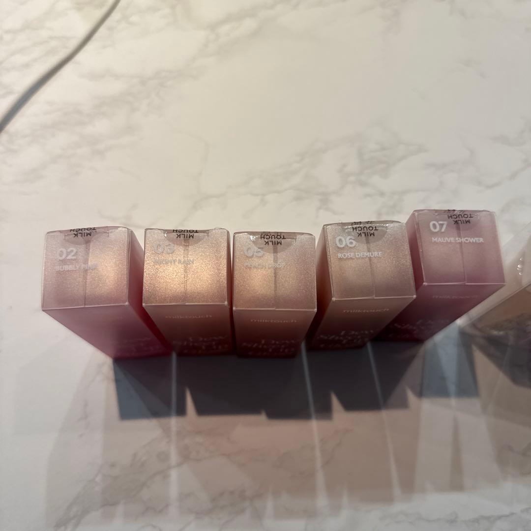 《格安》ミルクタッチ　デューステインシアーリップグロス　オーロラグロス　セット