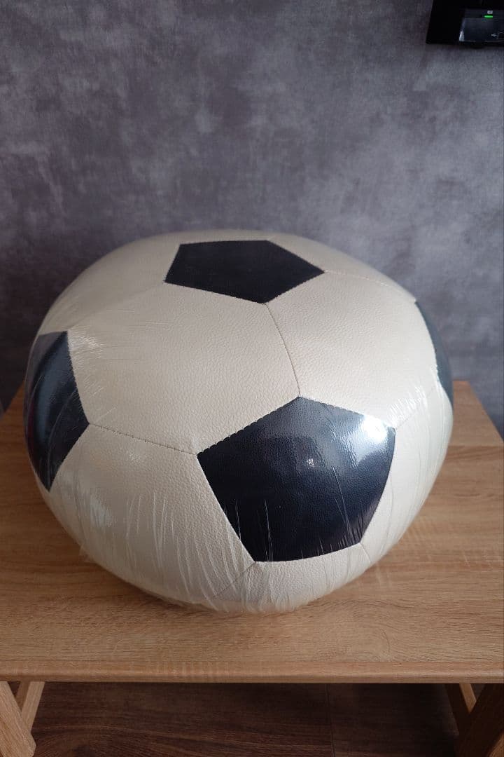 2個セットサッカーボール型椅子　　キッズチェア　オブジェインテリア