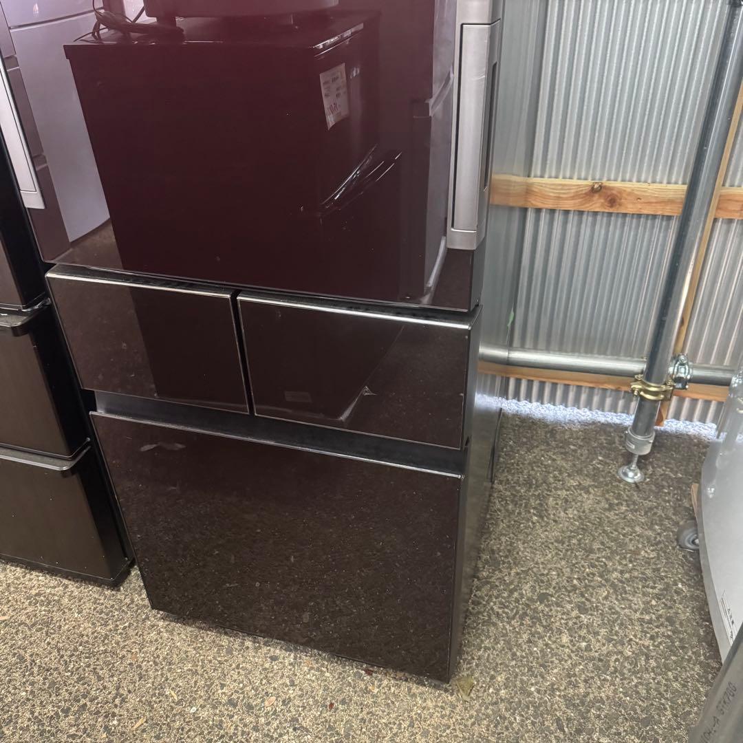 雷216 SHARP　大型冷蔵庫 自動製氷機能付き415L SJ-GT42C-R