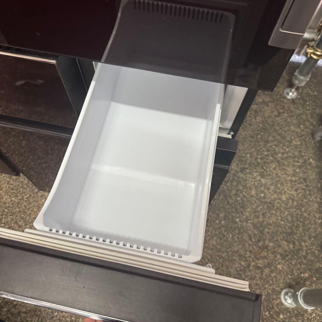 雷216 SHARP　大型冷蔵庫 自動製氷機能付き415L SJ-GT42C-R