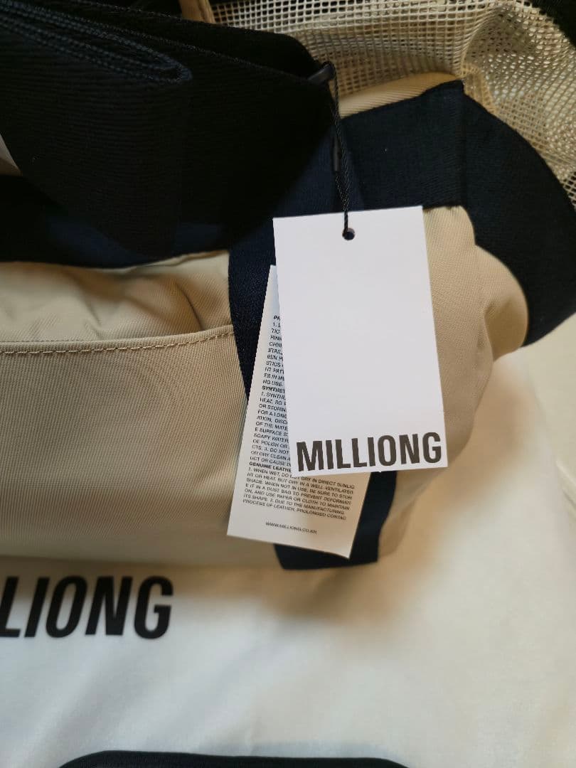 MILLIONG ミリオン ベーグルバッグ　Mサイズ