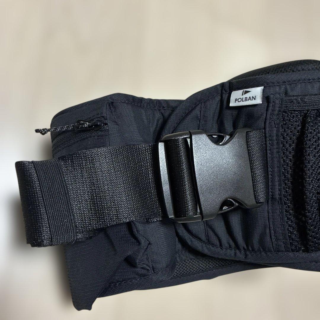 ポルバンヒップシート　アドバンス　シングルショルダー付　POLBAN抱っこ紐