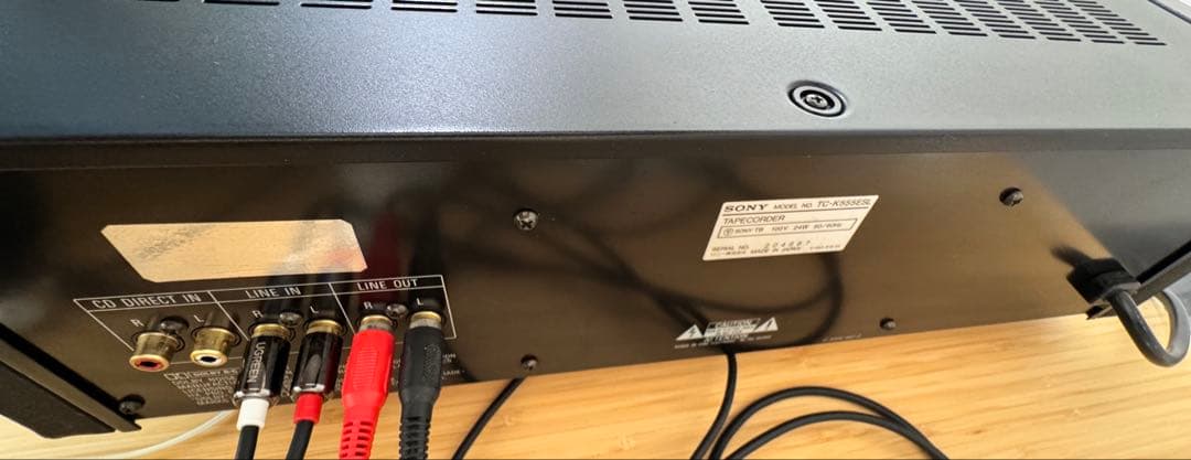 SONY TC-K555ESL カセットデッキ