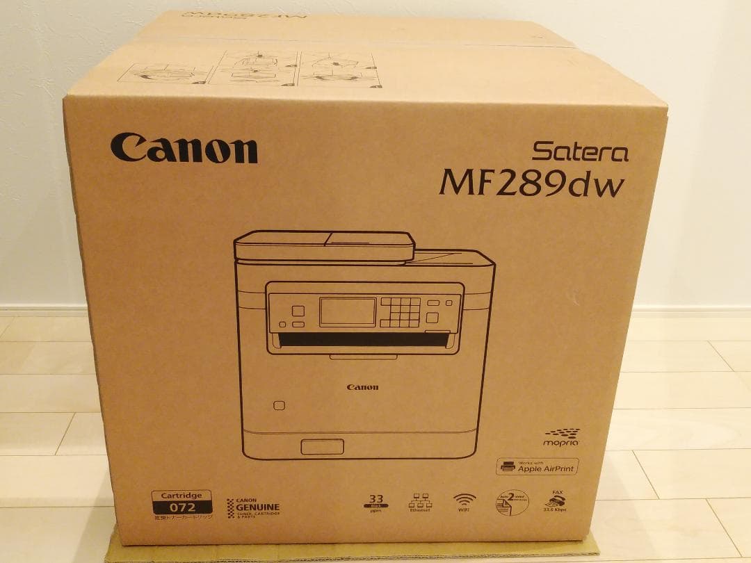 未使用・未開封　Canon 　レーザープリンタ　 　Satera MF289dw