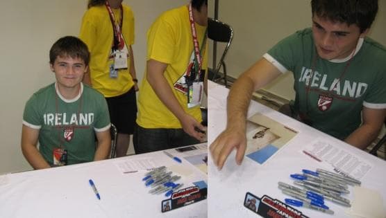 スターウォーズ アナキン役 ジェイクロイド氏　直筆サイン