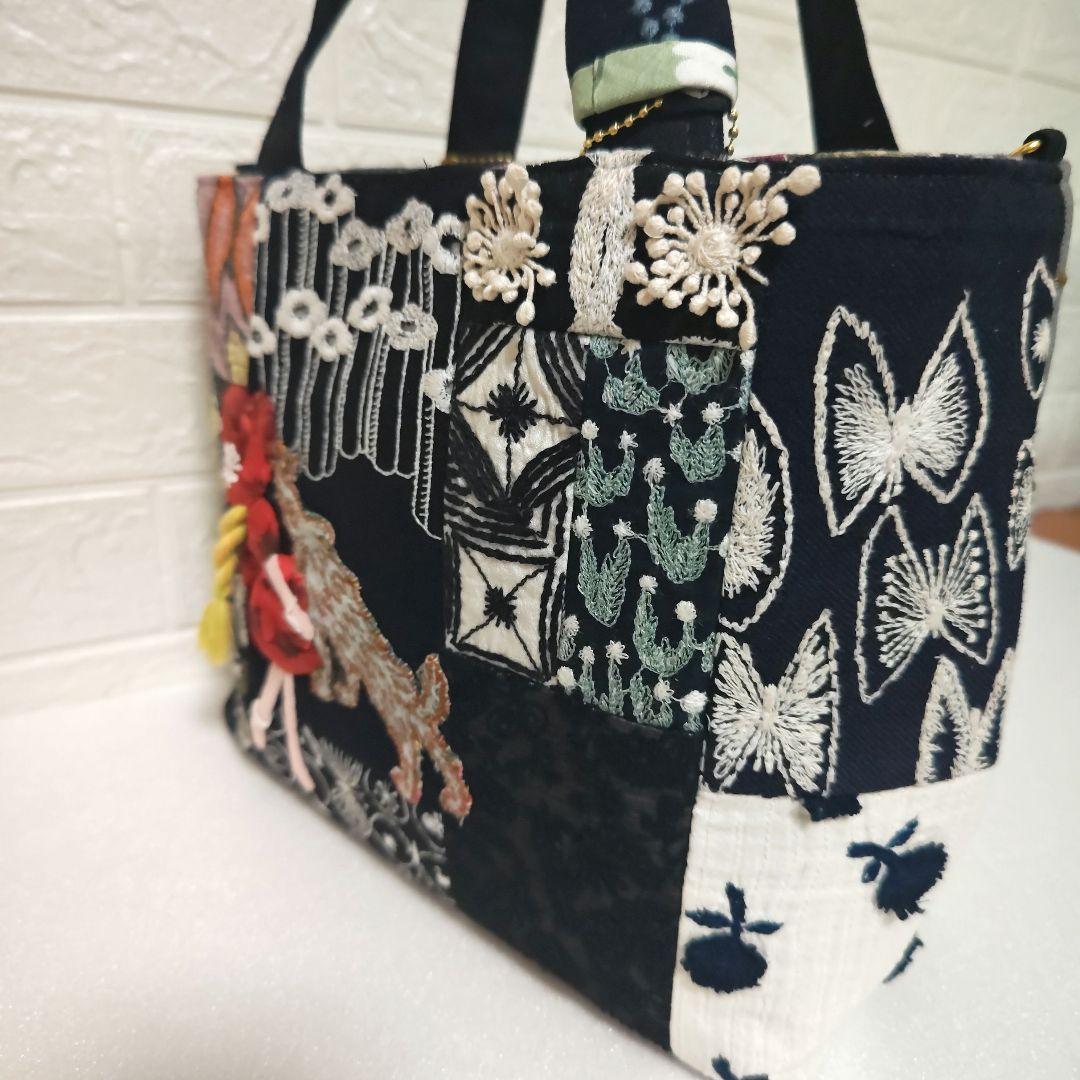 ハンドメイド　ミナペルホネン　スーちゃん　バッグ