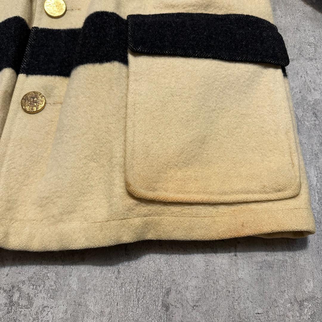 Woolrich ウールリッチ Pコート マルチボーダージャケット