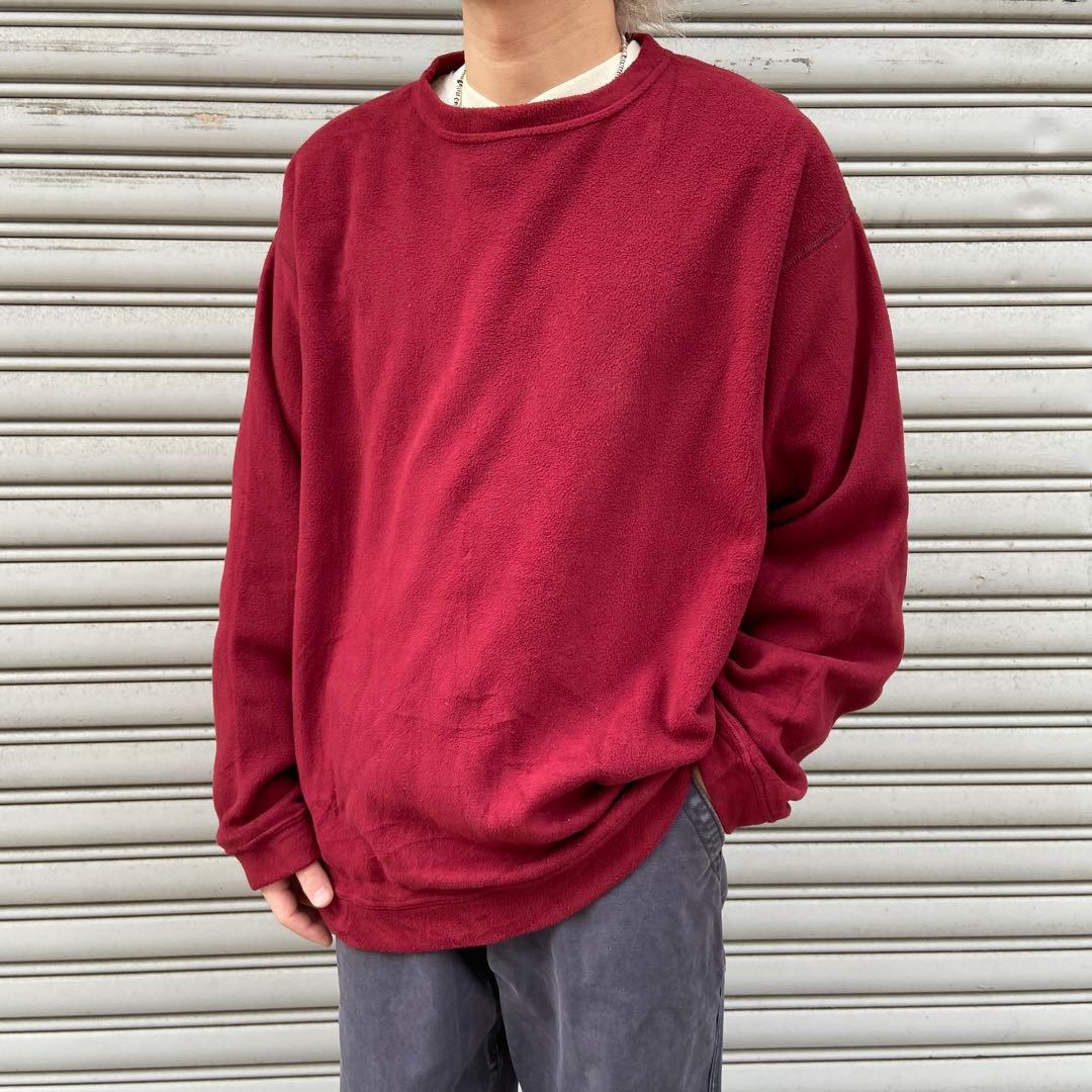 90s☆USA製☆patagonia☆シンチラクルーネックフリース☆オーバルロゴ