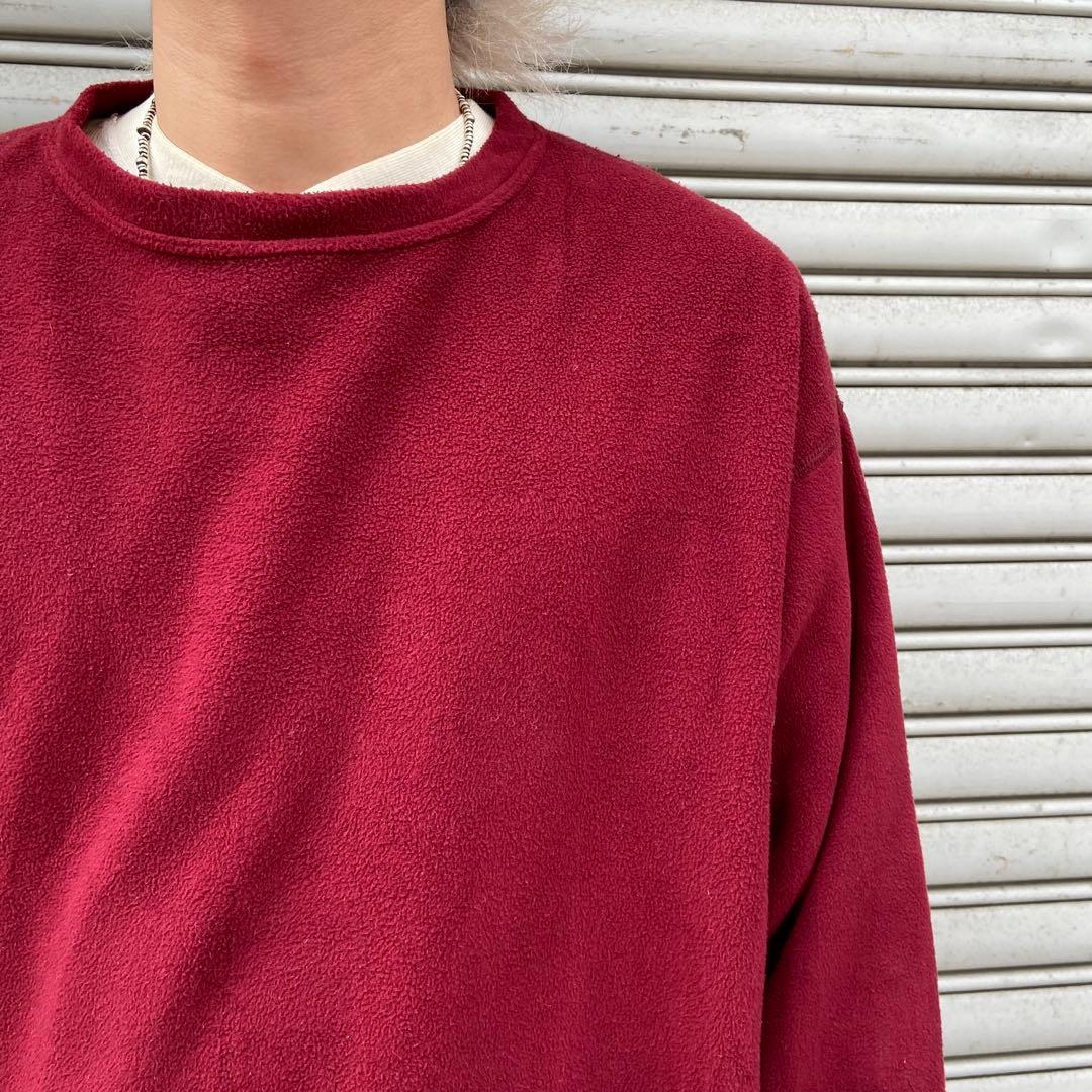 90s☆USA製☆patagonia☆シンチラクルーネックフリース☆オーバルロゴ