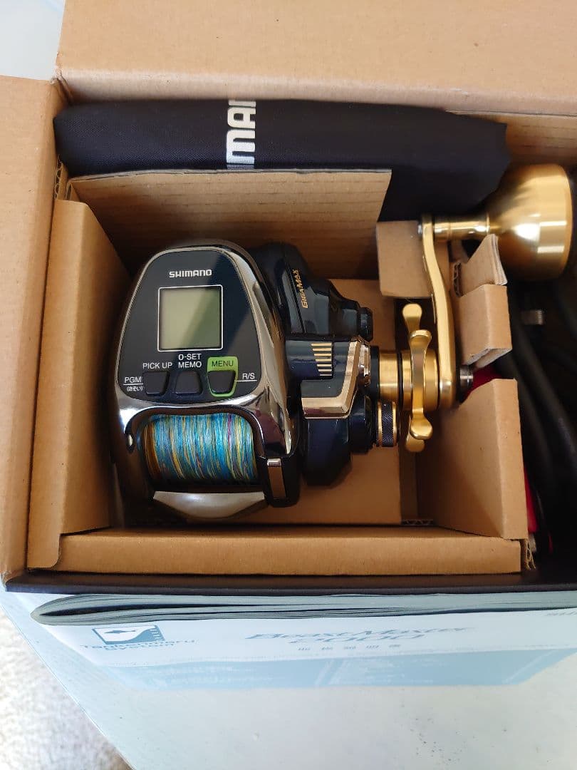 超美品 シマノ 18 BeastMaster2000 PE4ライン付き