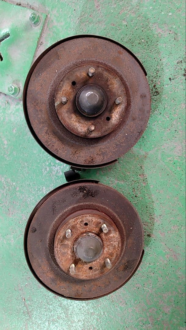 シルビア フロント ナックル ローター 4穴 純正 S13 180SX