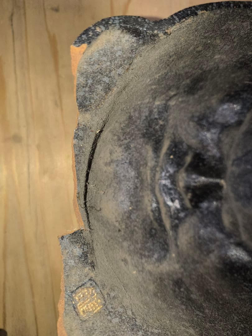 金剛力士立像　鉄面　観音　オブジェ