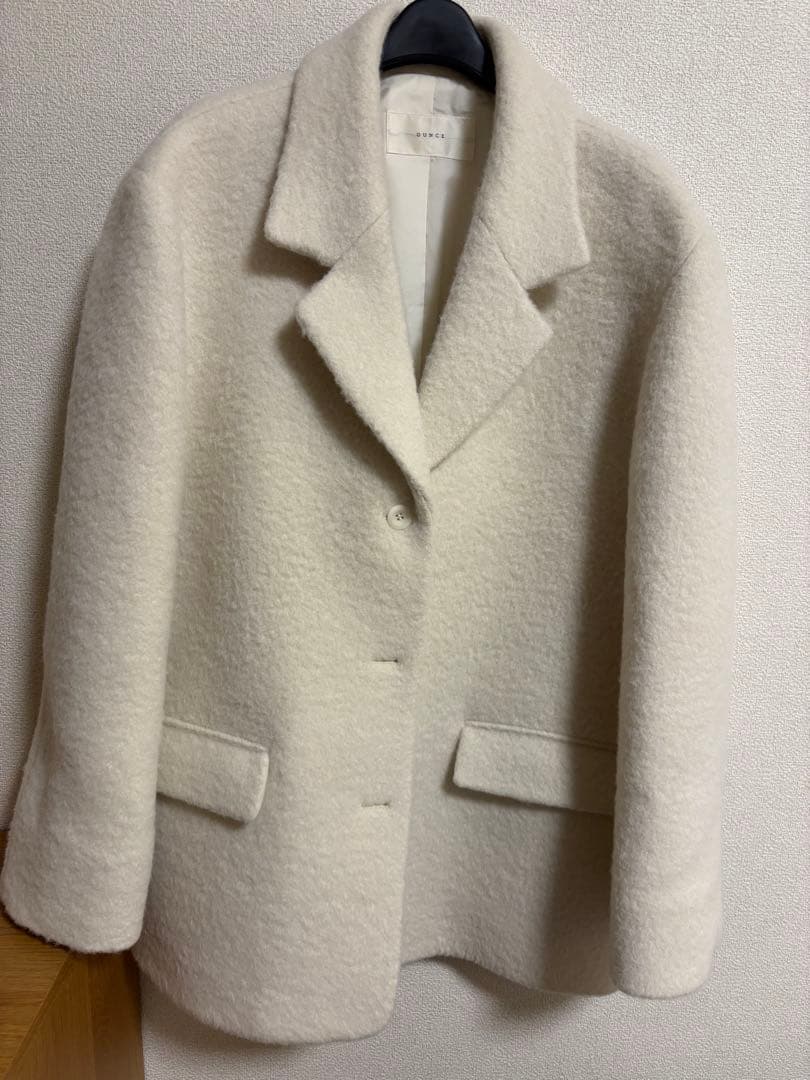 【leday】Ounce lily alpaca jacket ivory