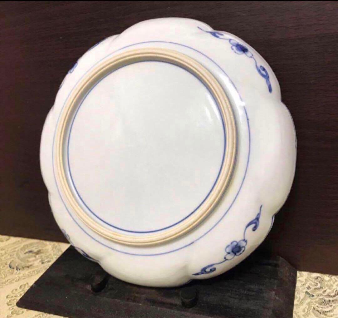 未使用保管品✨清水焼 雲泉 5.8号皿 彩色輪花捻祥瑞 単品✨京焼 加藤雲泉 皿