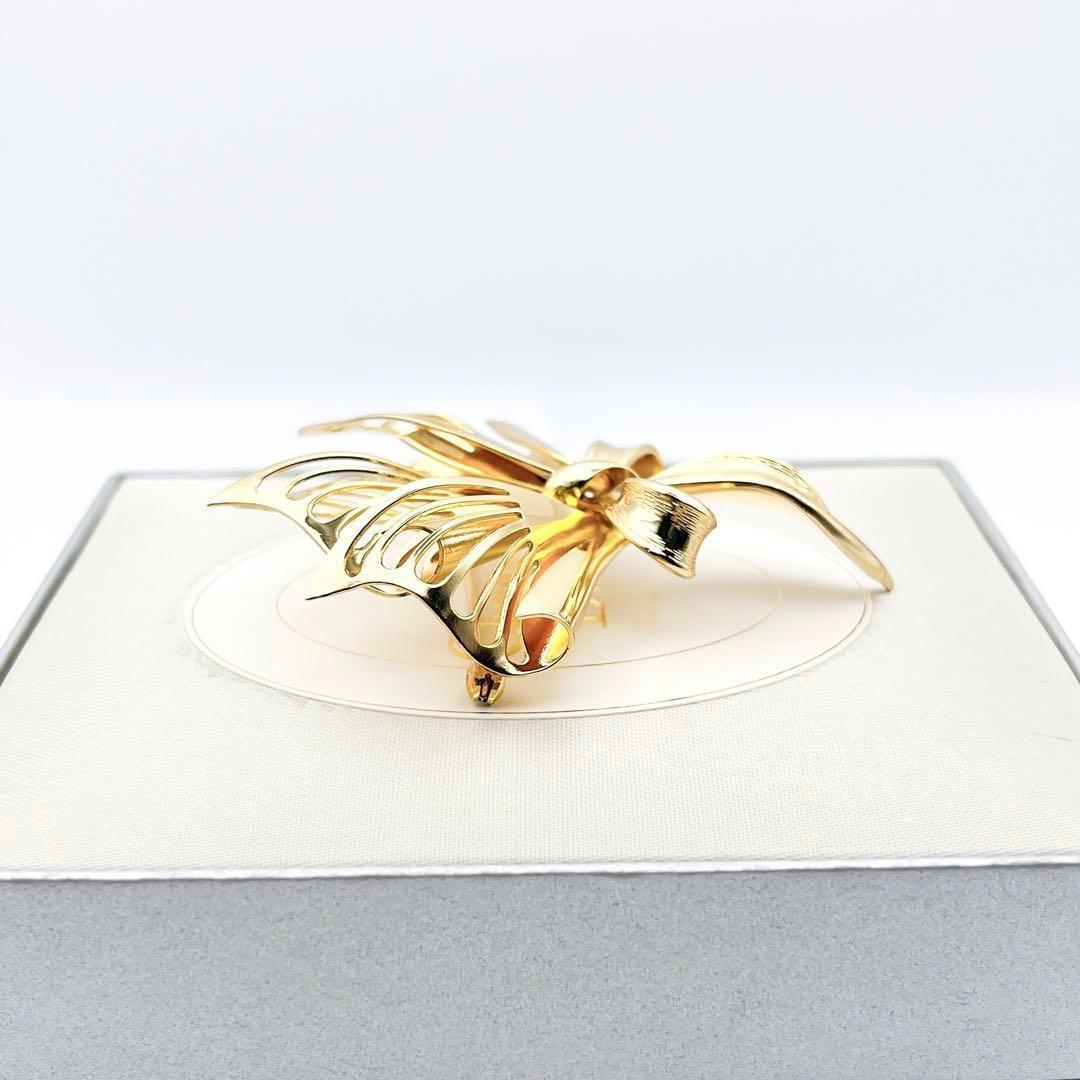 2186　保存箱付き美品✨Dior　ブローチ　大ぶり　CD　ロゴ　希少　刻印