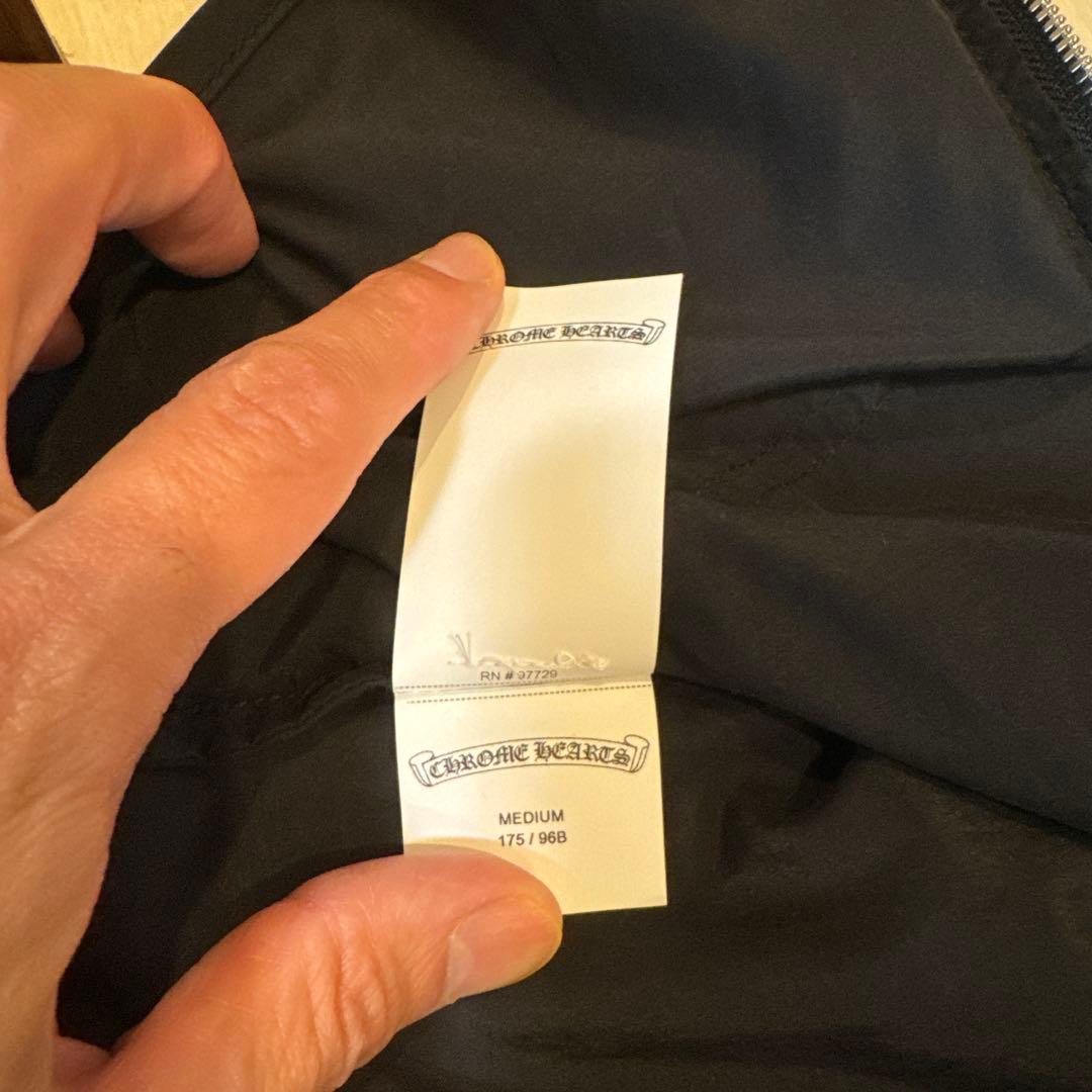 クロムハーツシルクジャンバー M ガーメント　インボイス原本付き