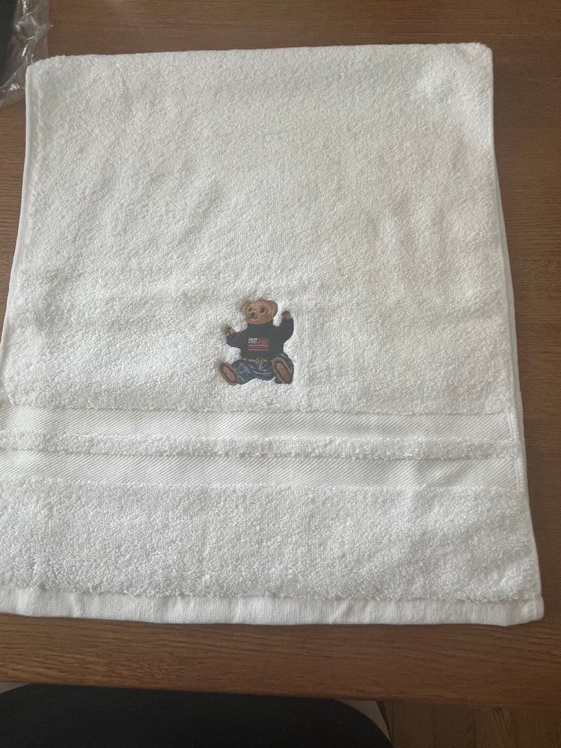 お値下げ！ポロベア　ラルフローレン　刺繍タオルセット　ネイビー