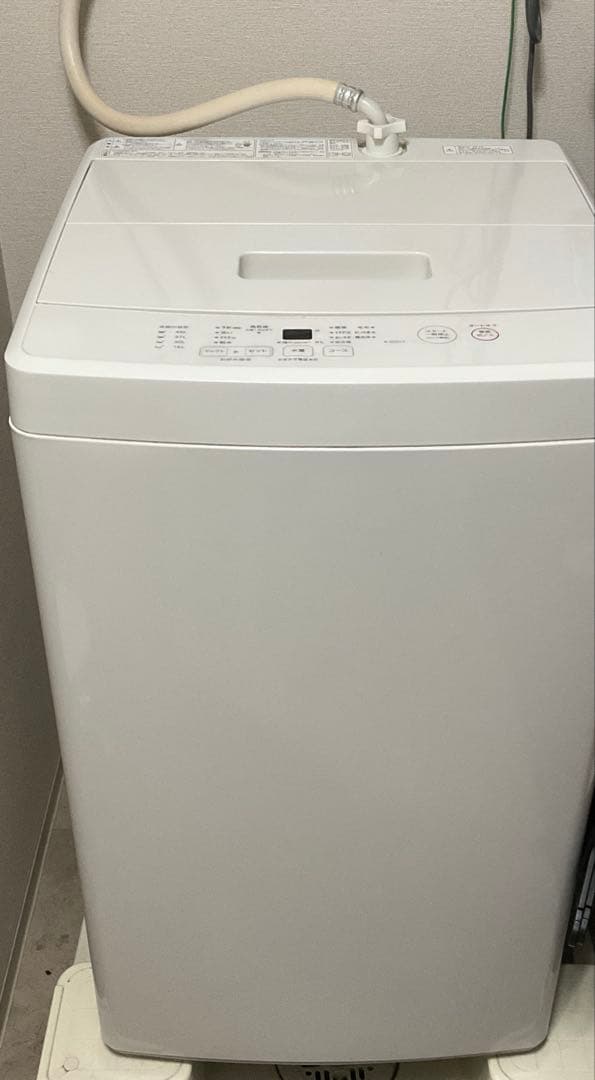 無印良品　洗濯機本体 2019年製 ホワイト