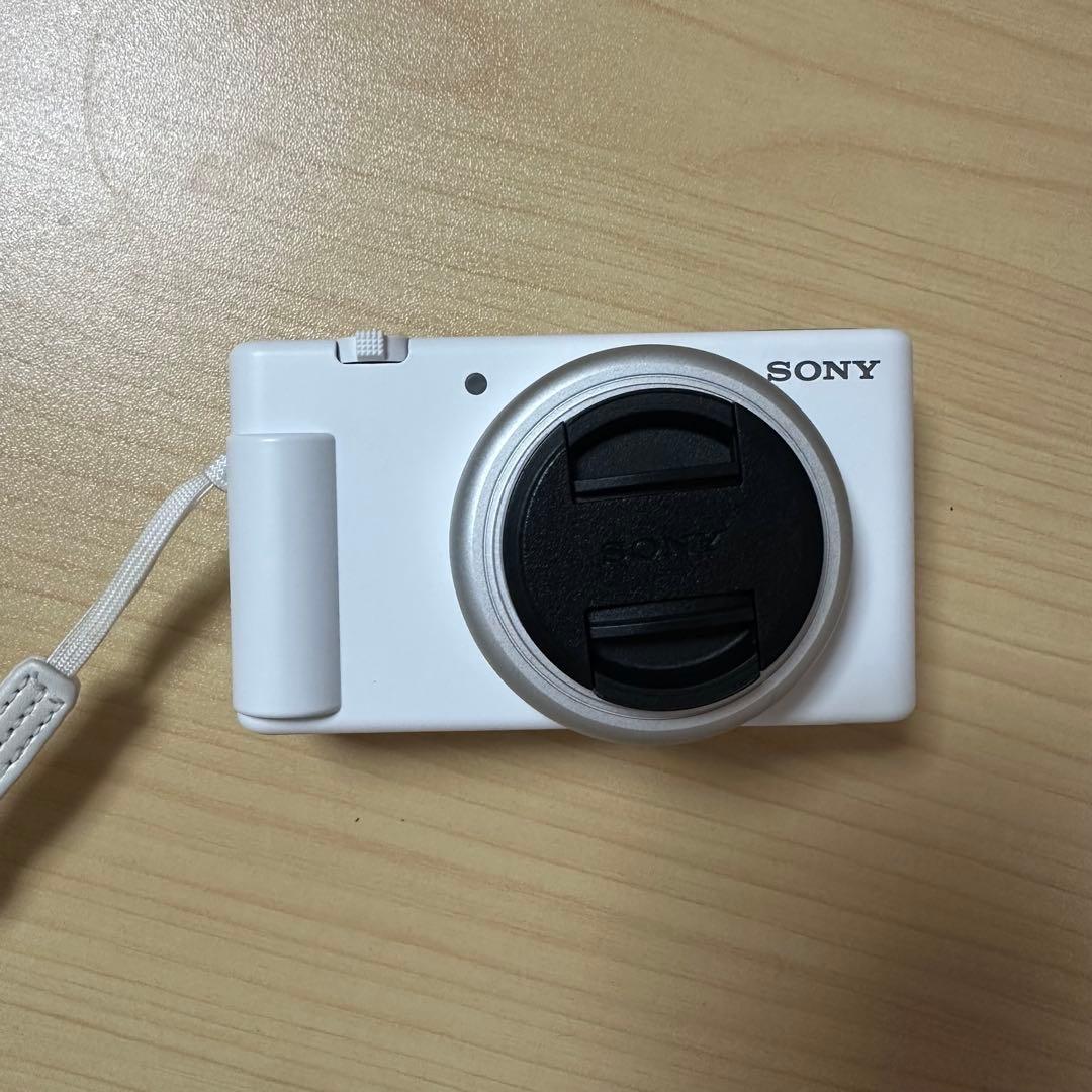 【山本】SONY デジタルカメラ Vlogcam ZV-1F ホワイト