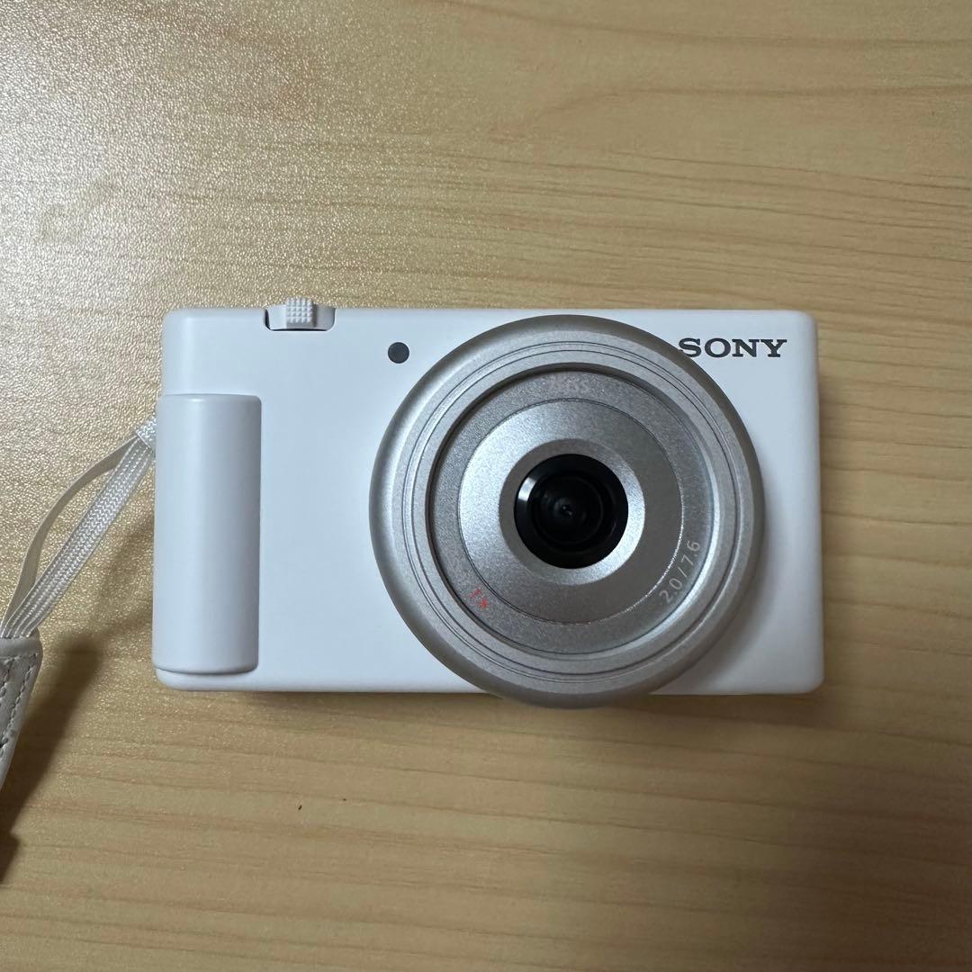 【山本】SONY デジタルカメラ Vlogcam ZV-1F ホワイト
