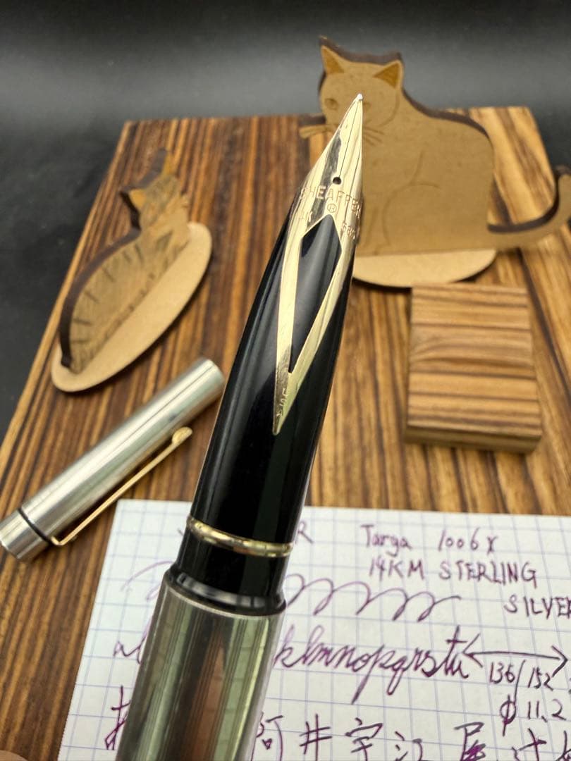 SHEAFFER 万年筆 タルガ 1006X STERLING SILVER
