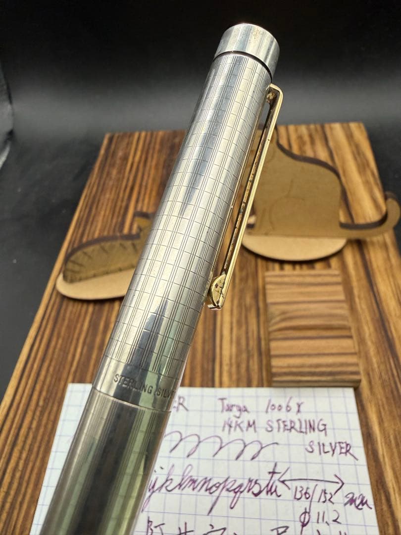 SHEAFFER 万年筆 タルガ 1006X STERLING SILVER