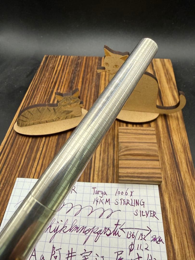 SHEAFFER 万年筆 タルガ 1006X STERLING SILVER