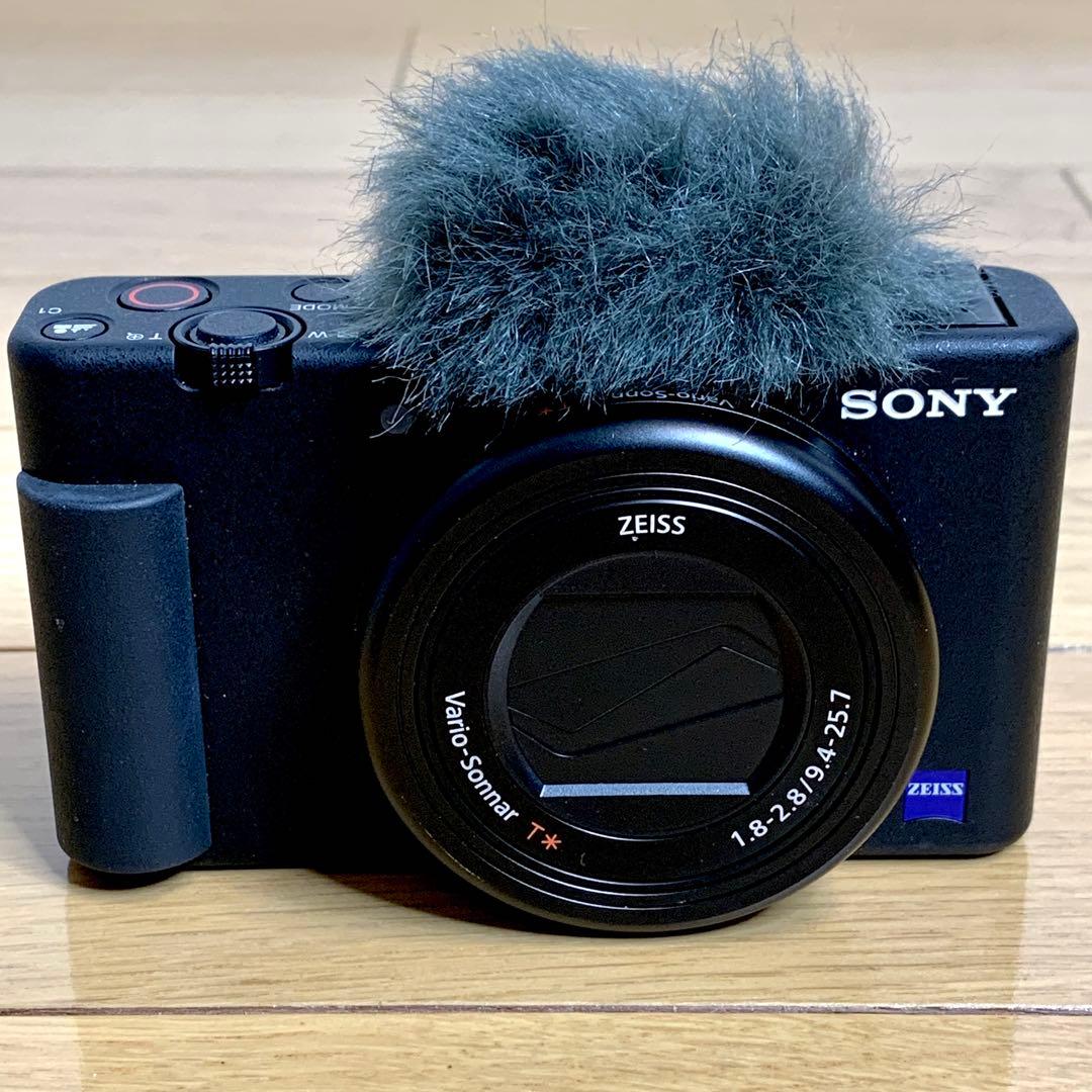 SONY VLOGCAM ZV-1 + 電池+充電器+グリップのセット