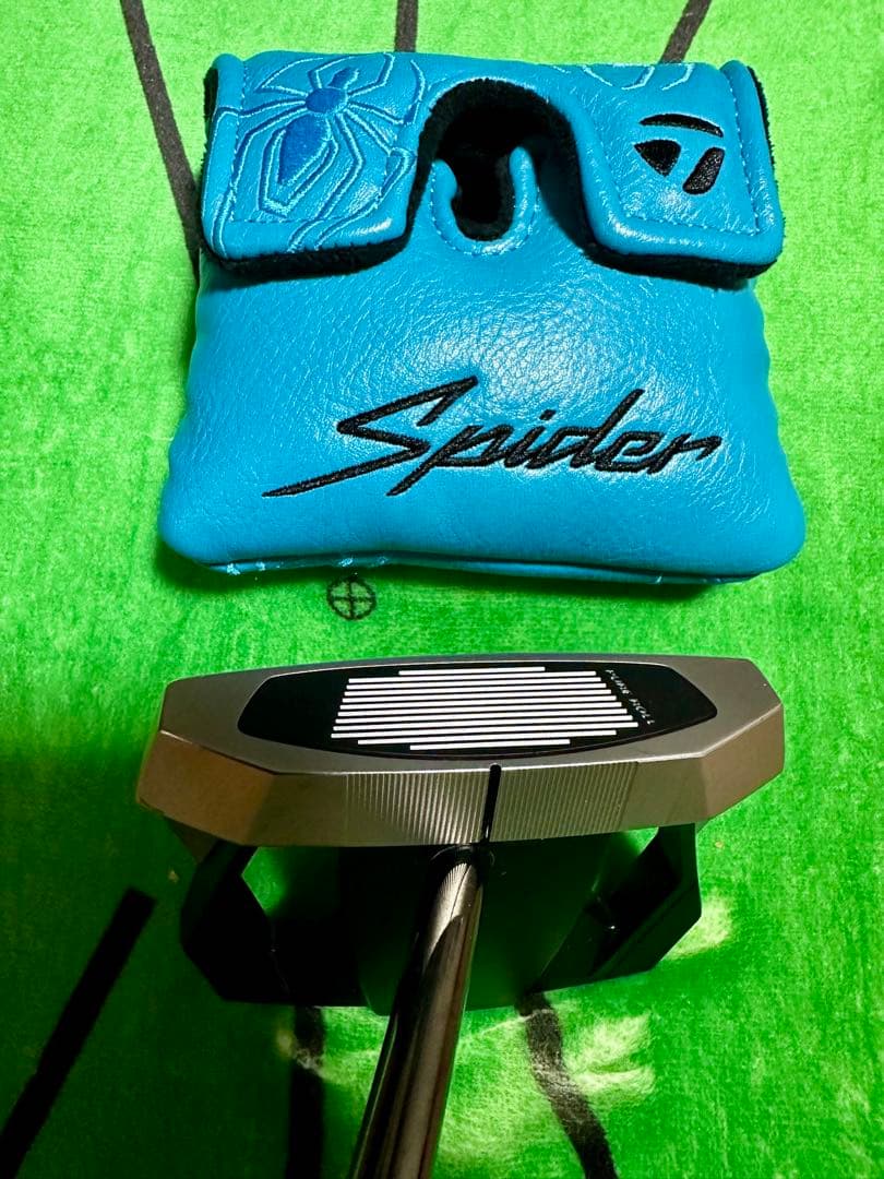 Spider パター ZT ゼロトルク 青/黒 ヘッドカバー付き