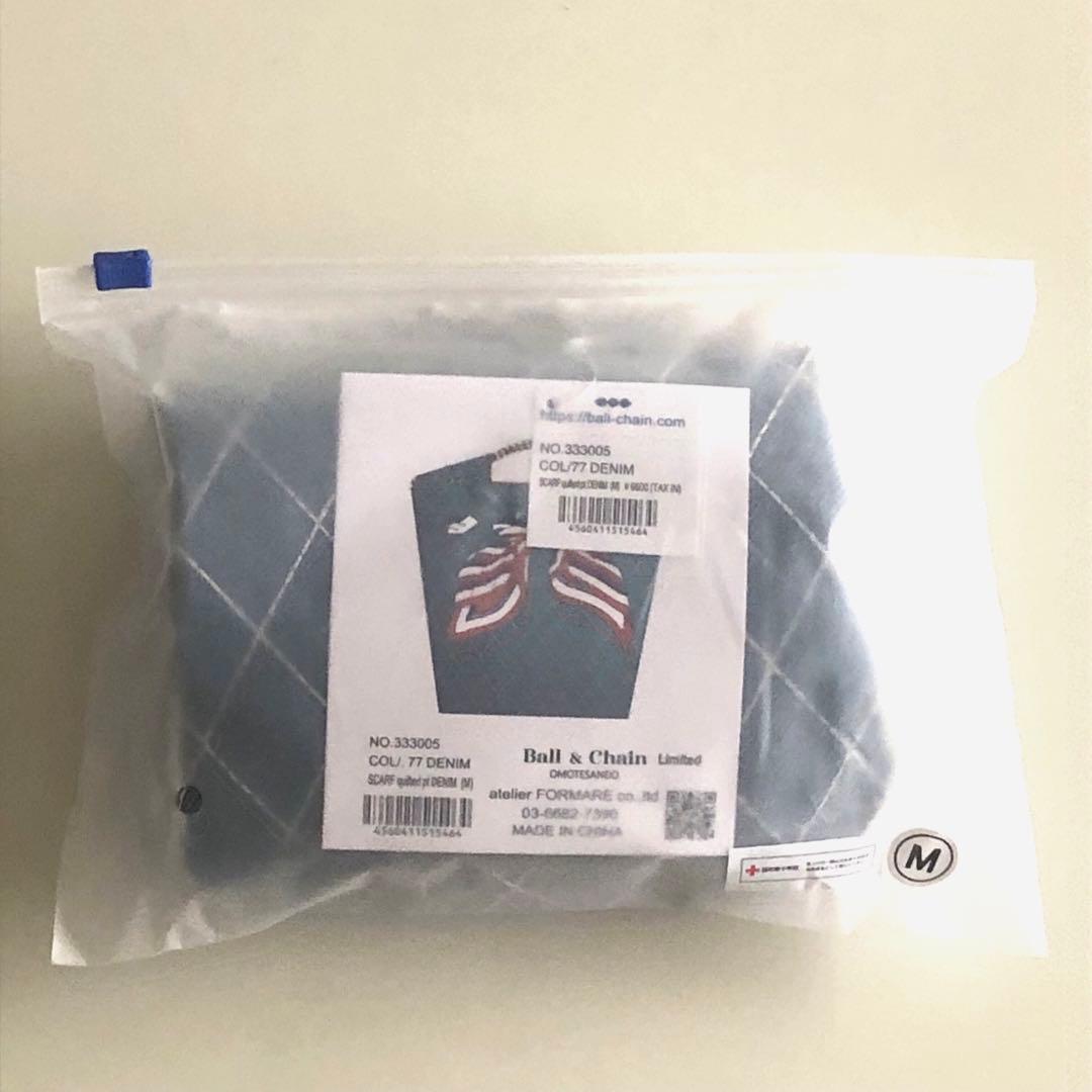 【新品未開封】ボールアンドチェーン 表参道店限定 デニム Mサイズ